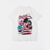 Plus Size White Haning My Way T-Shirt